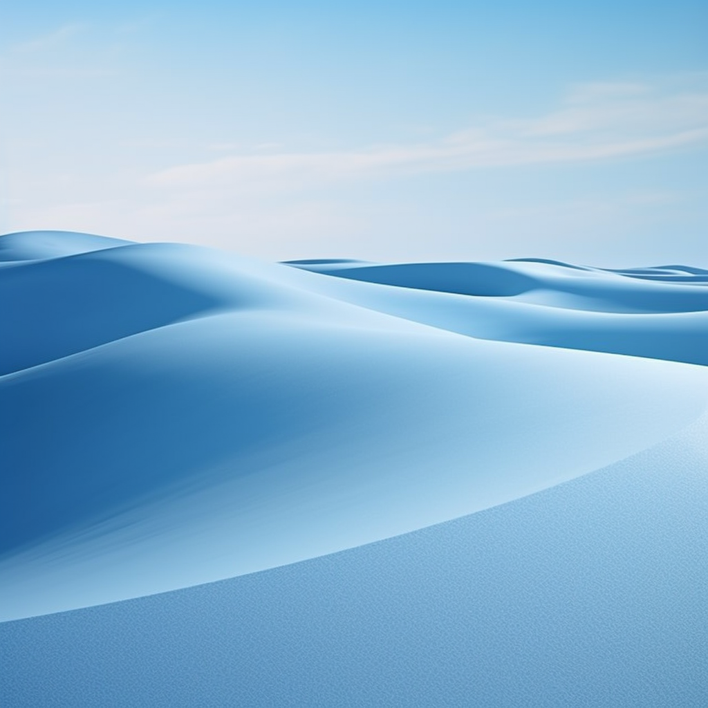 Flowy blue sand cinematic background