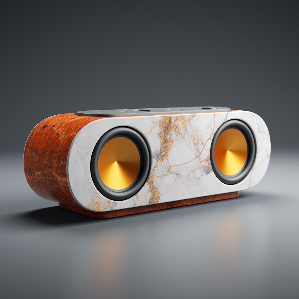 Marble Bluetooth Speaker Design