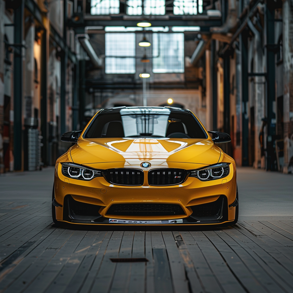 BMW M4 sports car