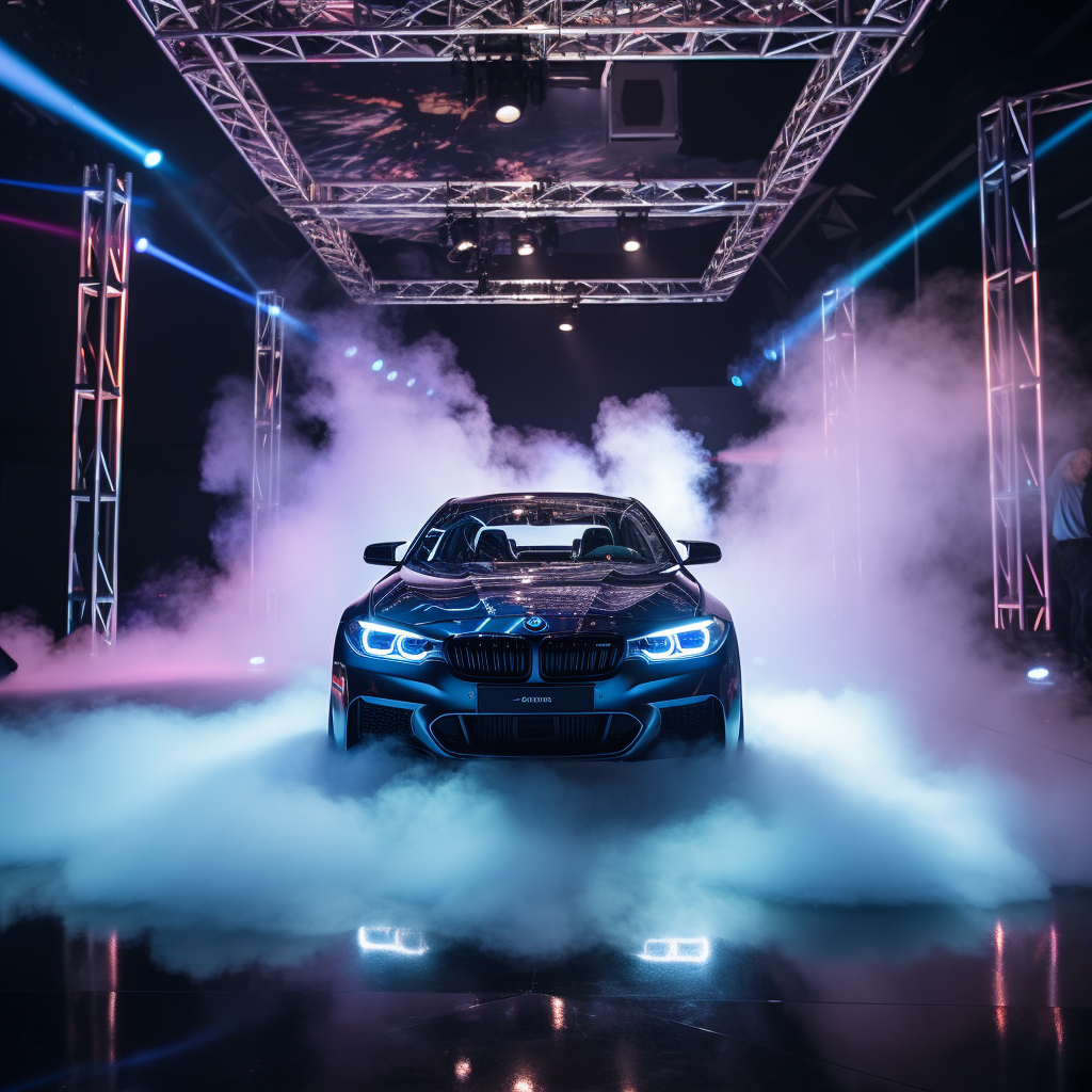 BMW Presentation with Smoke Machine and Lights