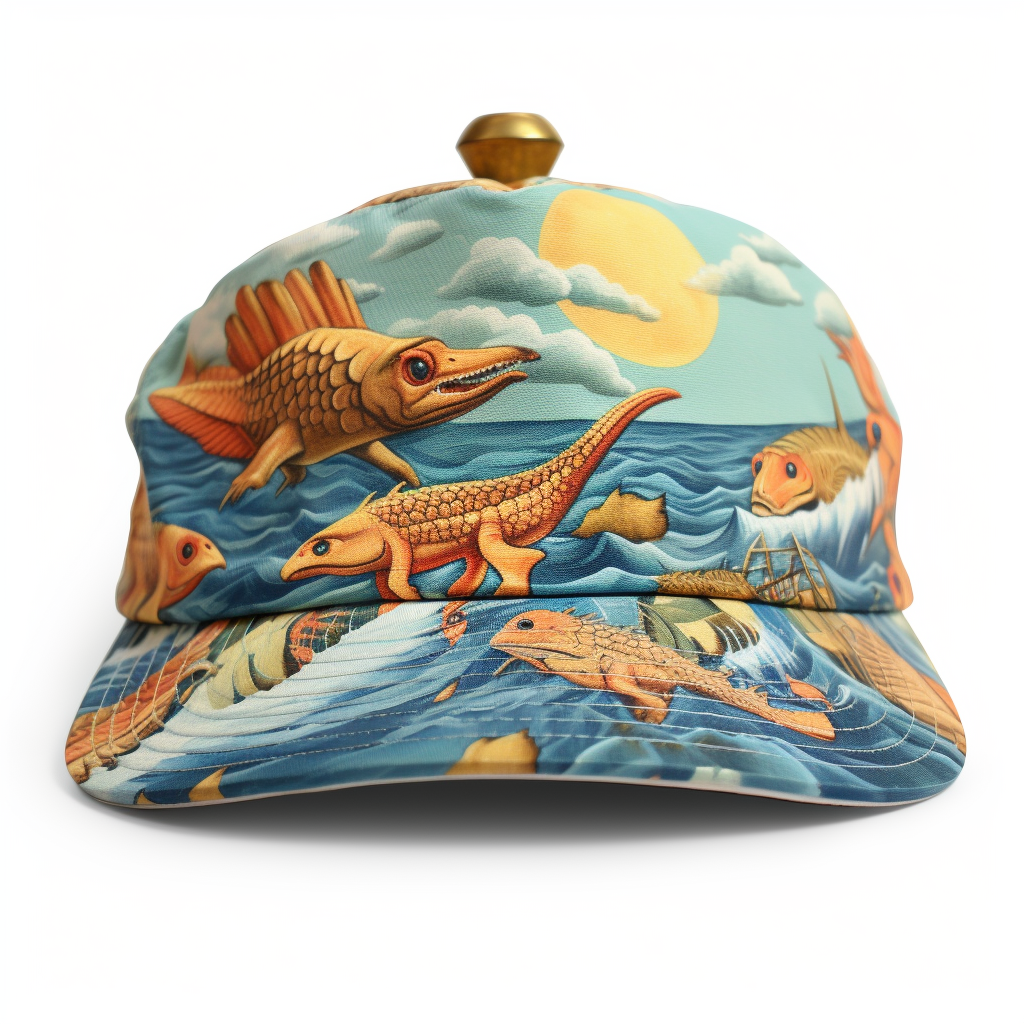 Boat hat with dino nuggets