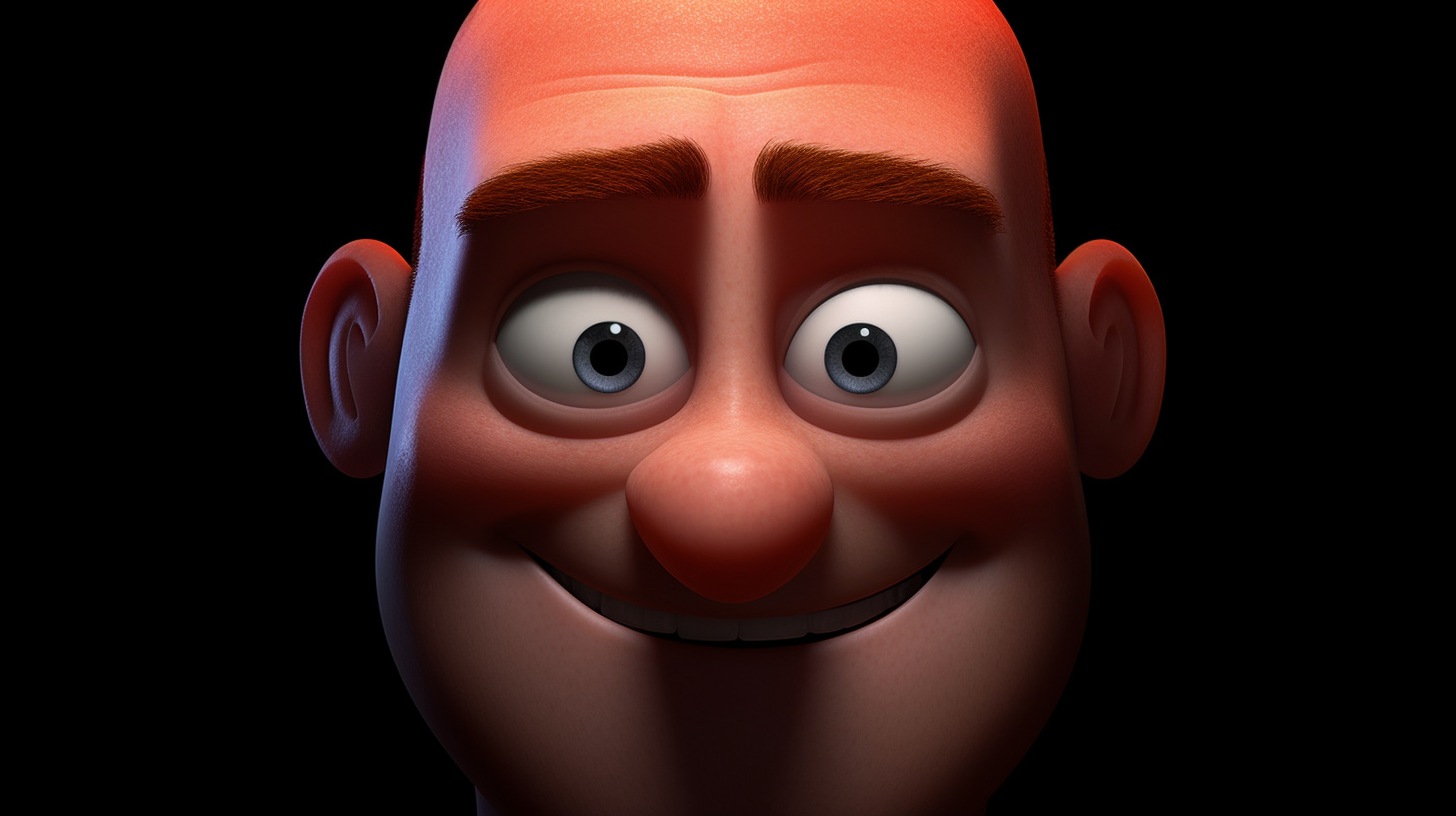 Bob Parr Face from The Incredibles