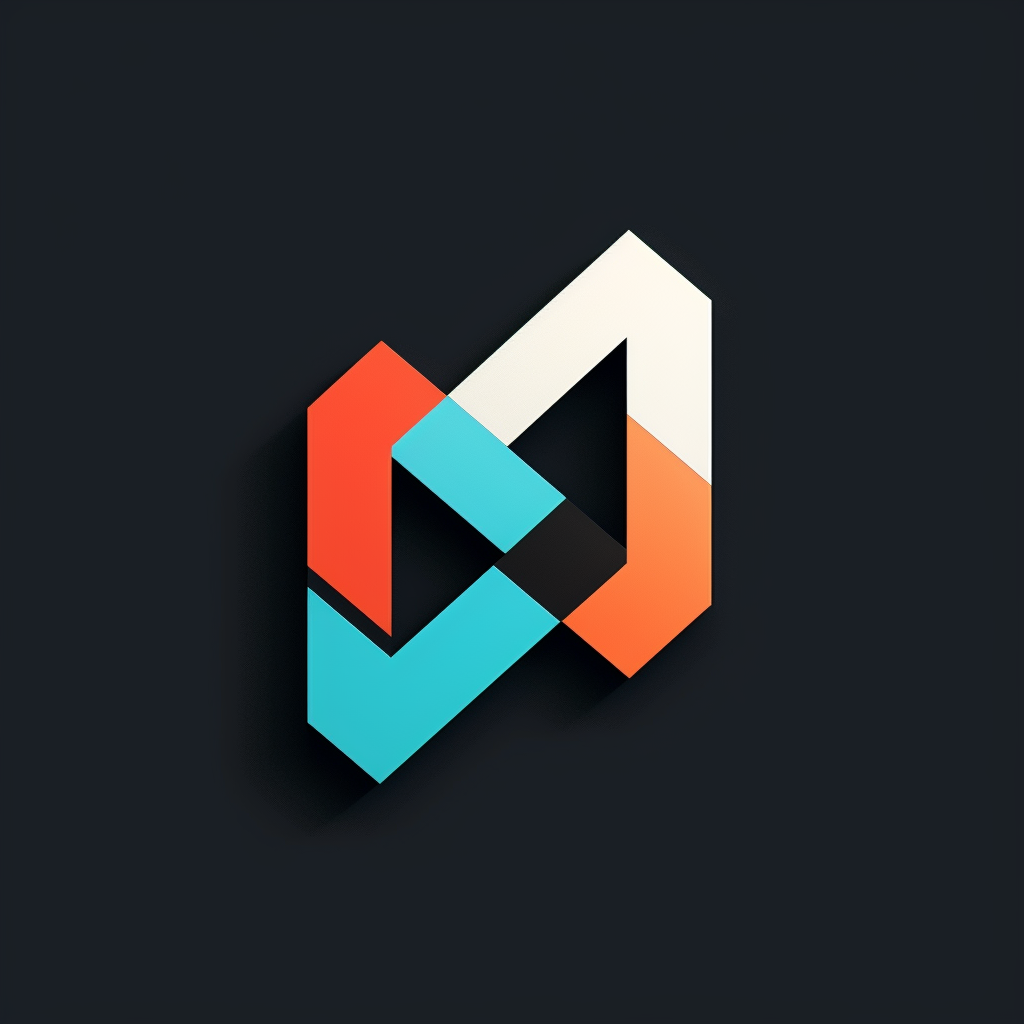 Bold and Modern Modular M Logo