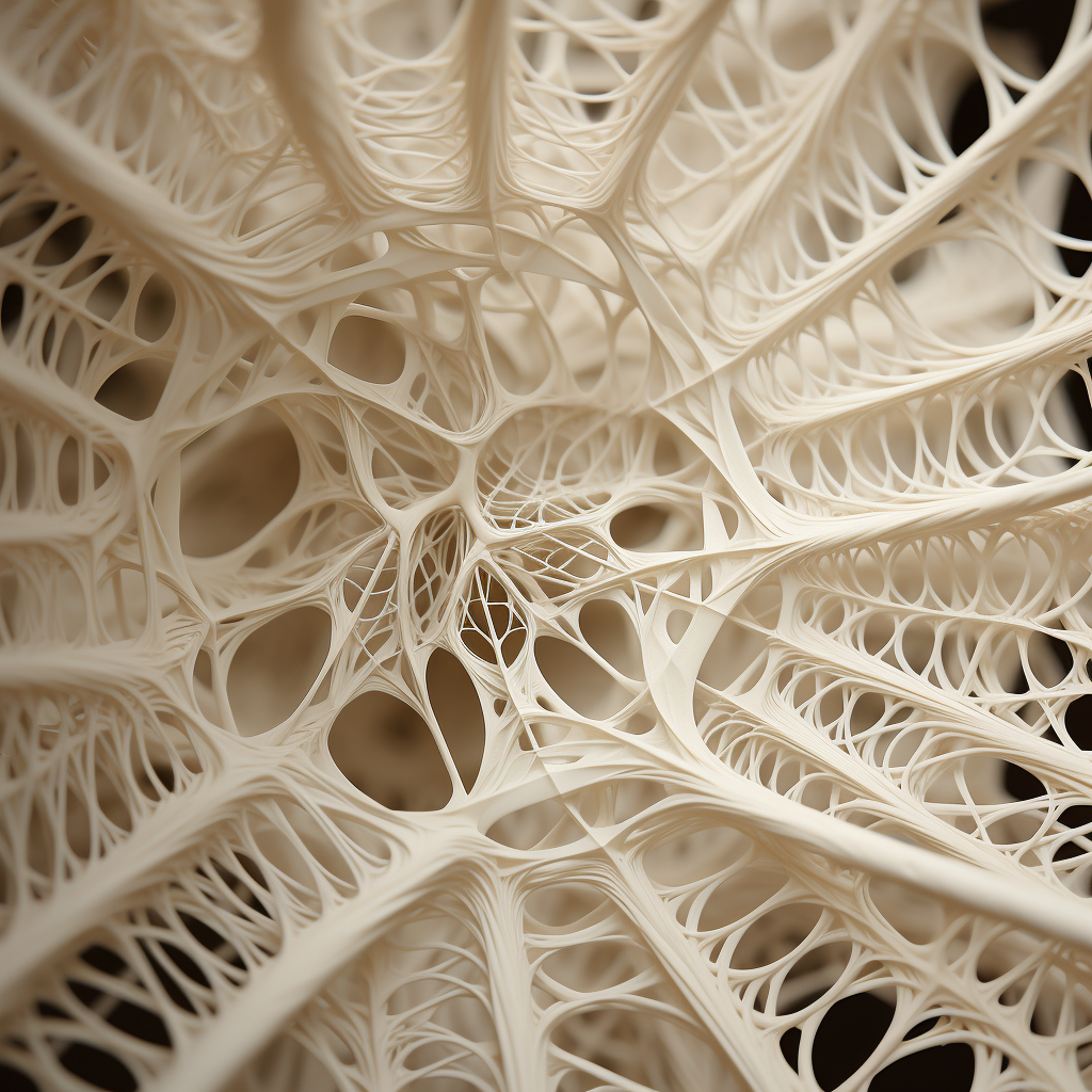 Abstract bone spiderweb photo