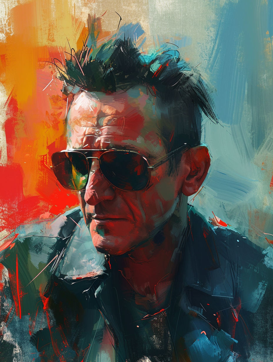 Bono artwork inspired by Jeff Dekal and David Palumbo