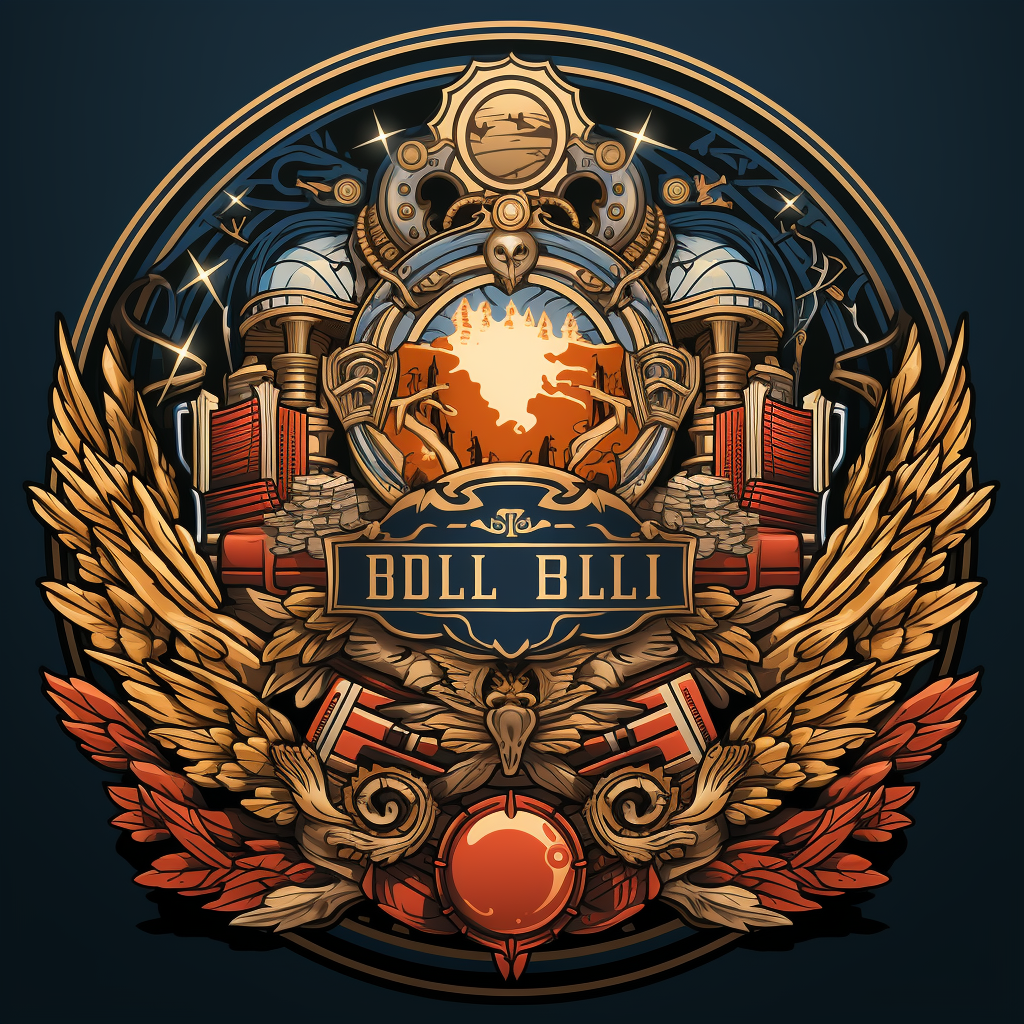 CBL emblem featuring books and money