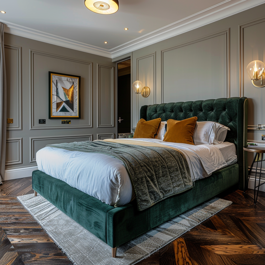 Luxury Boutique Hotel Bedroom Interior