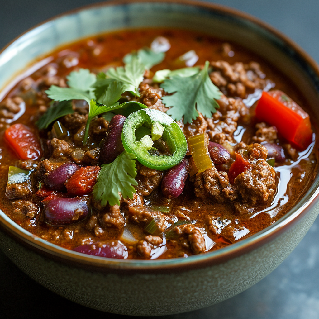 Bowl of Texas Chili