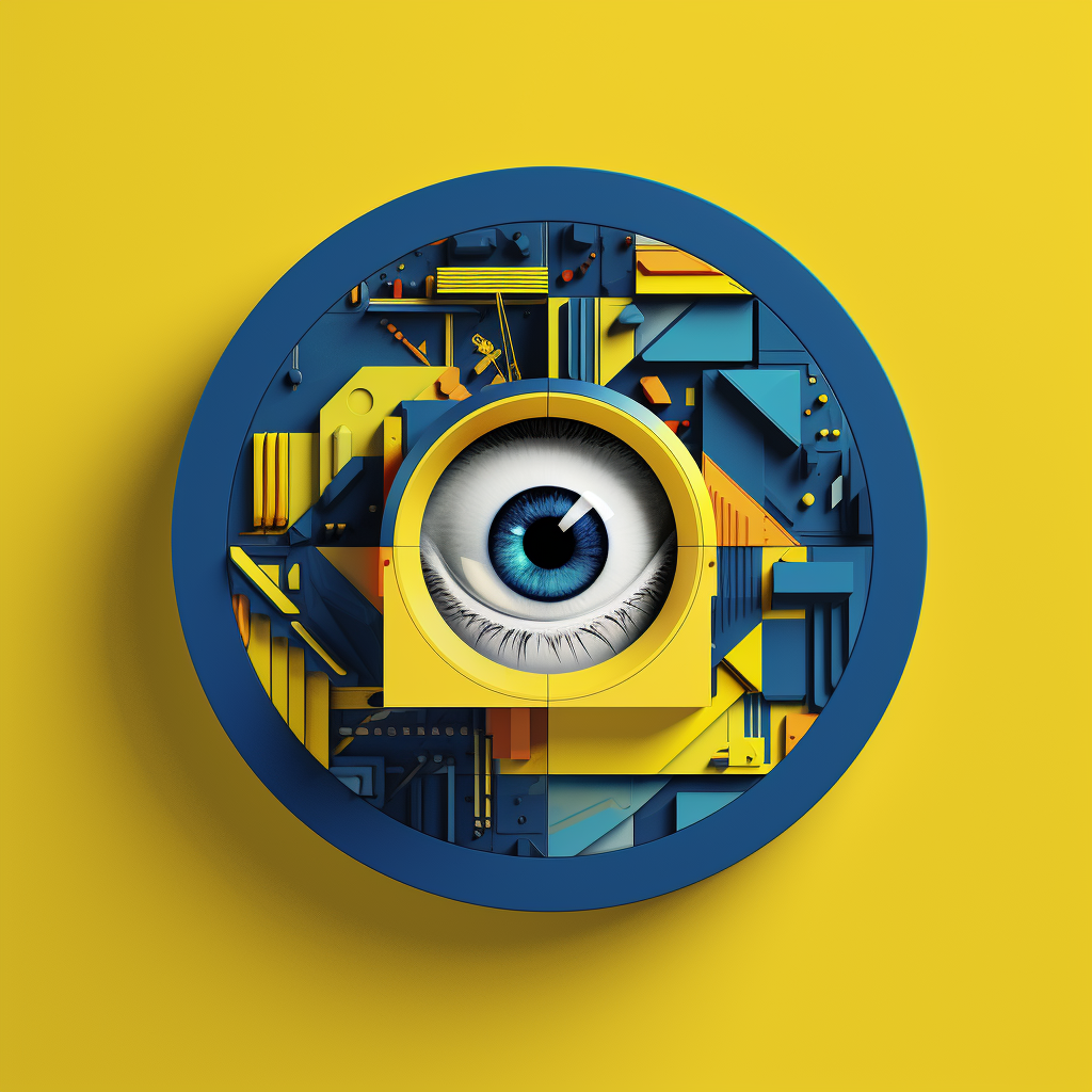 Eye-catching brand identity symbol