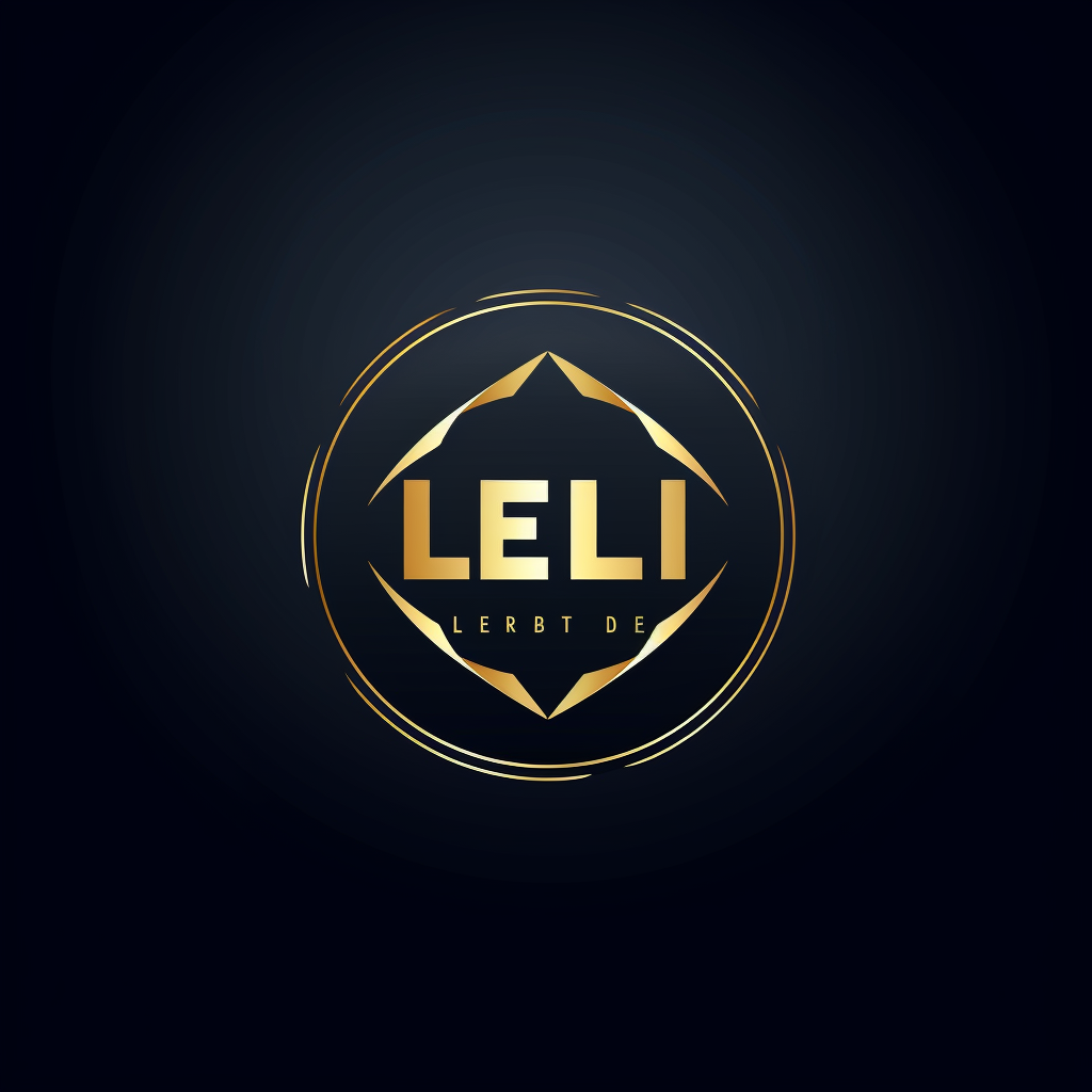 Simple LEL brand logo design