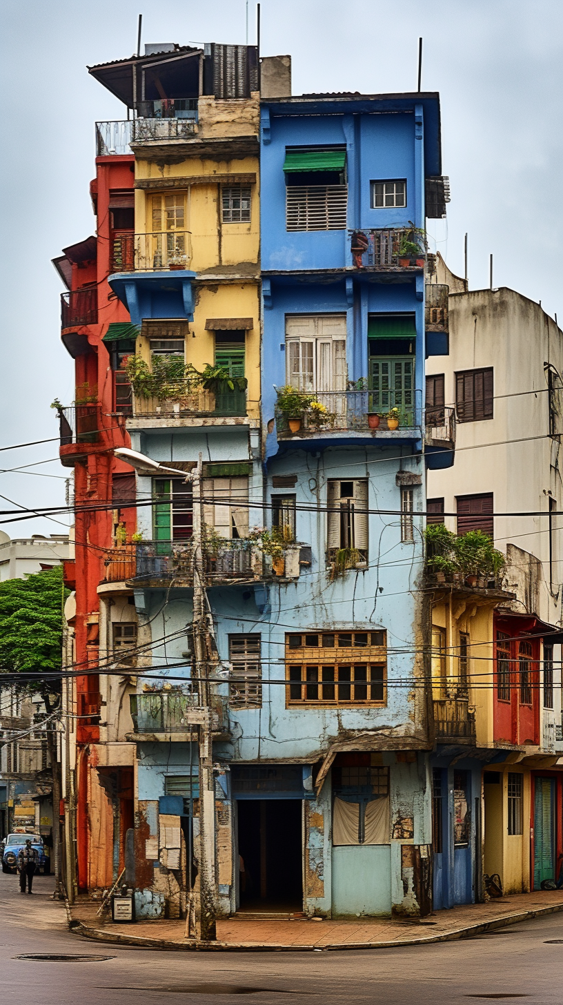 Awe-inspiring view of Brazil's buildings