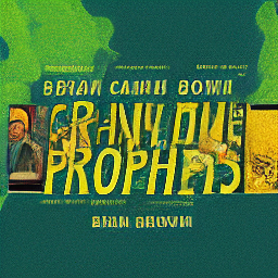 Brian Brown and Carmine Prophets with falling dollar bills