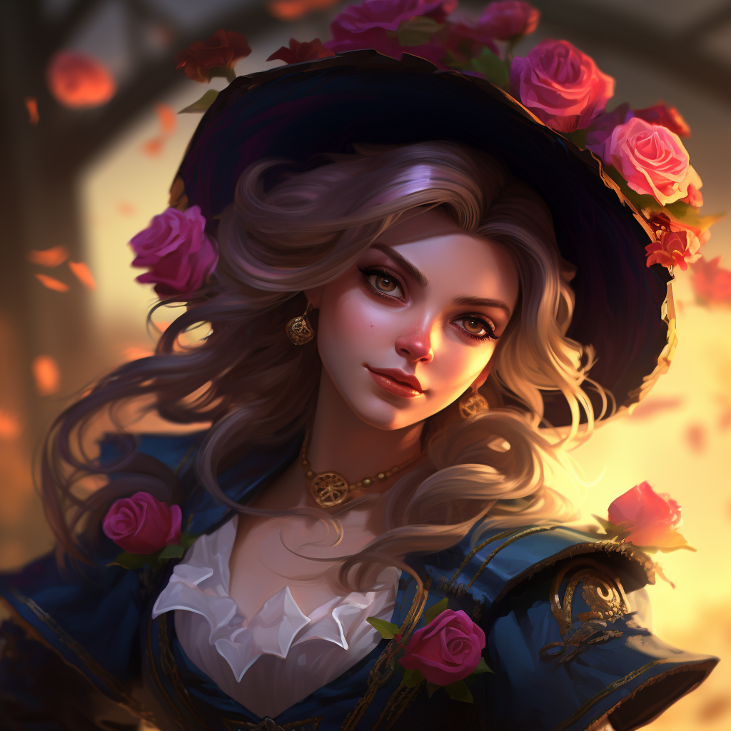 Realistic portrait of Briar from League of Legends