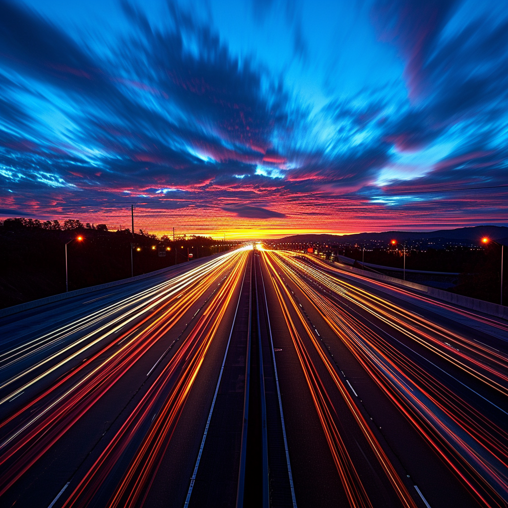 Bridge Highway US Blur Atmosphere