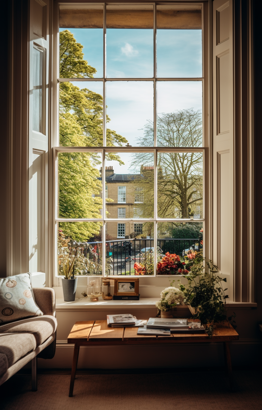 View from British Home Window