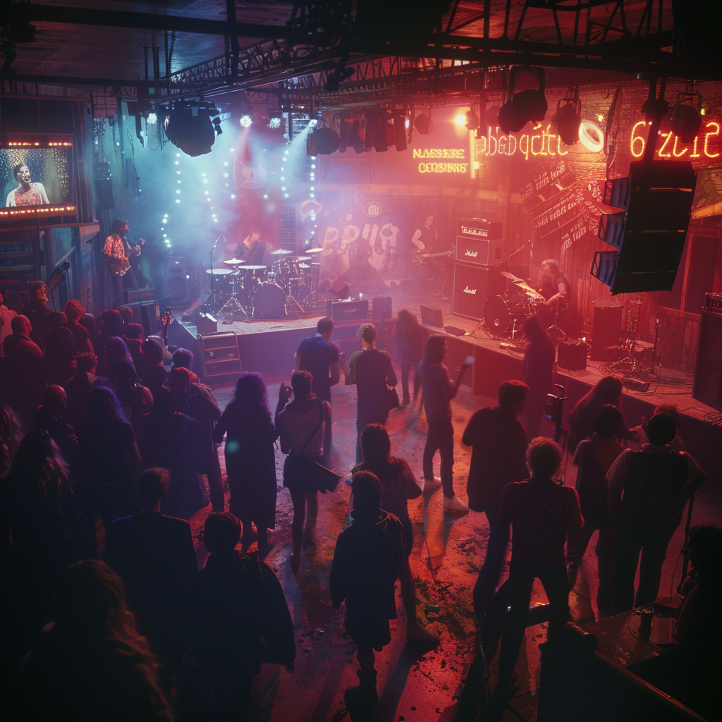 Rock Club Scene in Britain