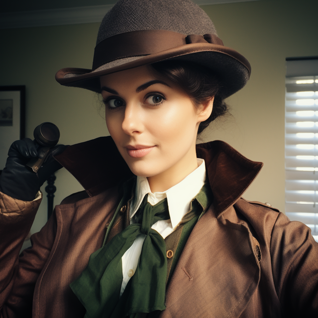 Brittany Broski as Sherlock Holmes