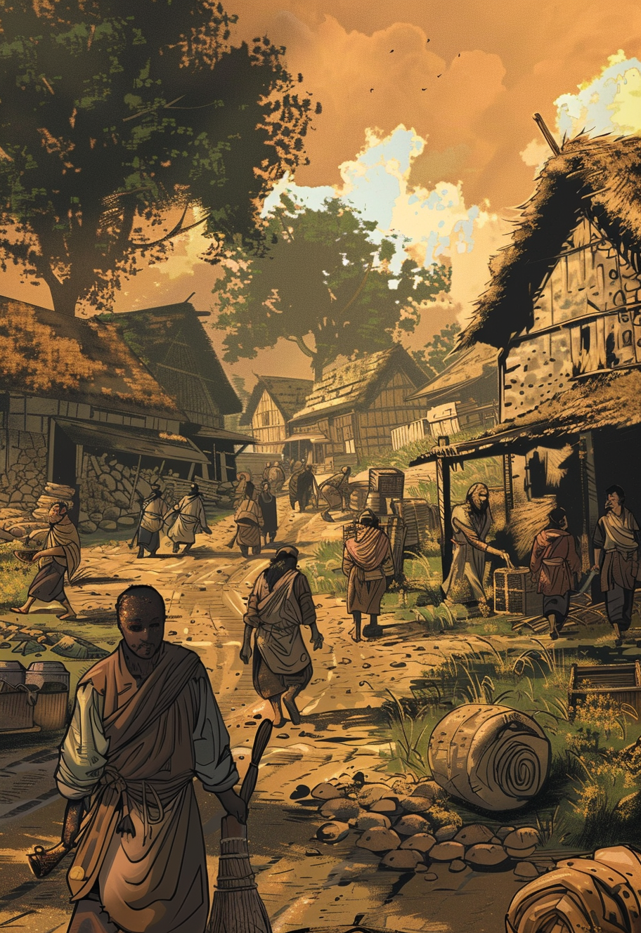 Bronze Age Villagers, Moving Village