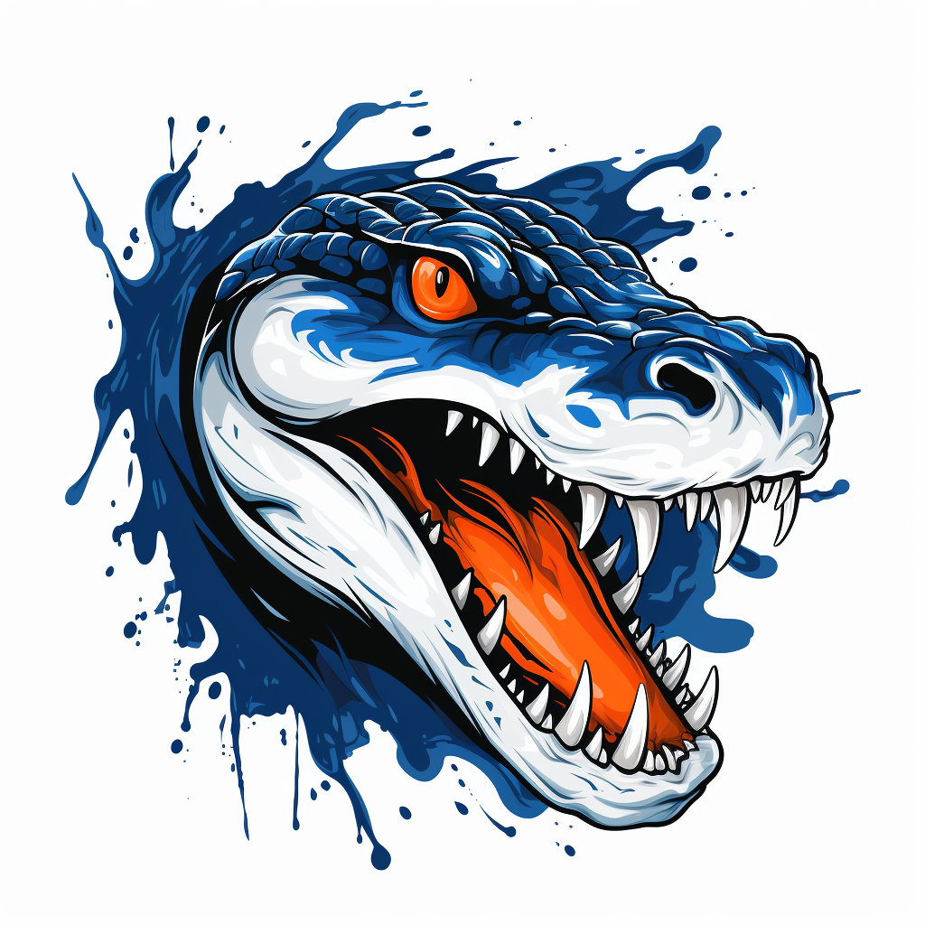 University of Florida Gator Head Logo