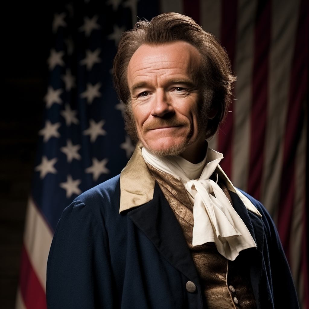 Bryan Cranston as John Dickinson in 1776