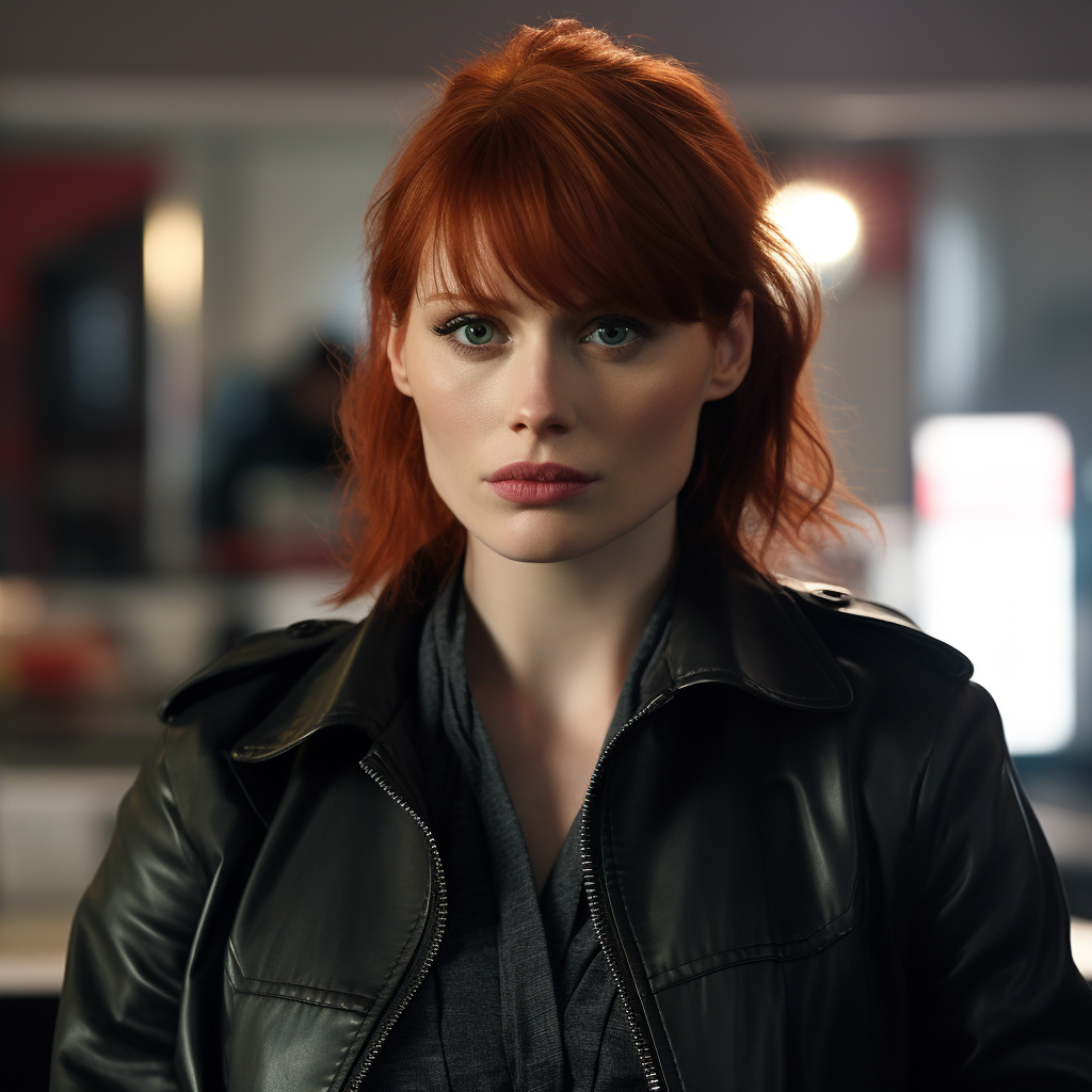 Bryce Dallas Howard in Criminal Thug Costume