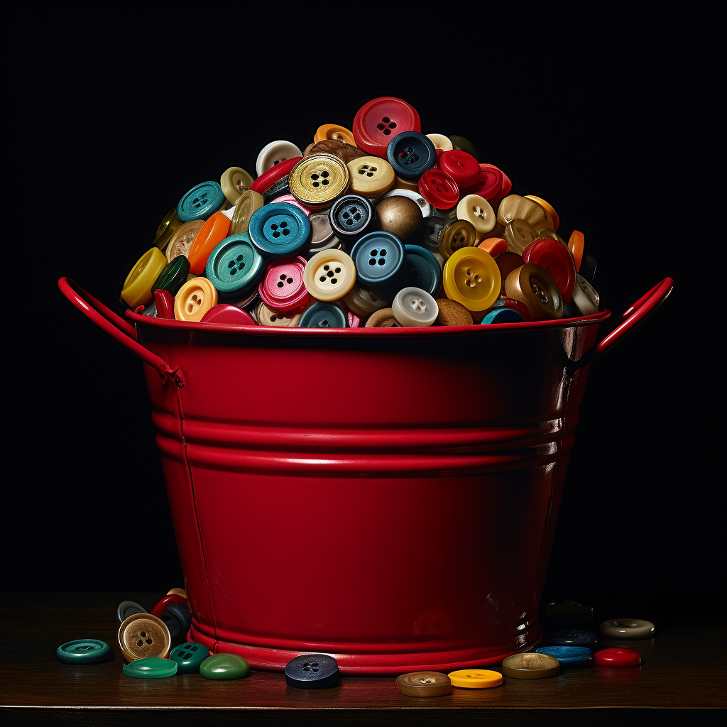 Buttons in a Bucket