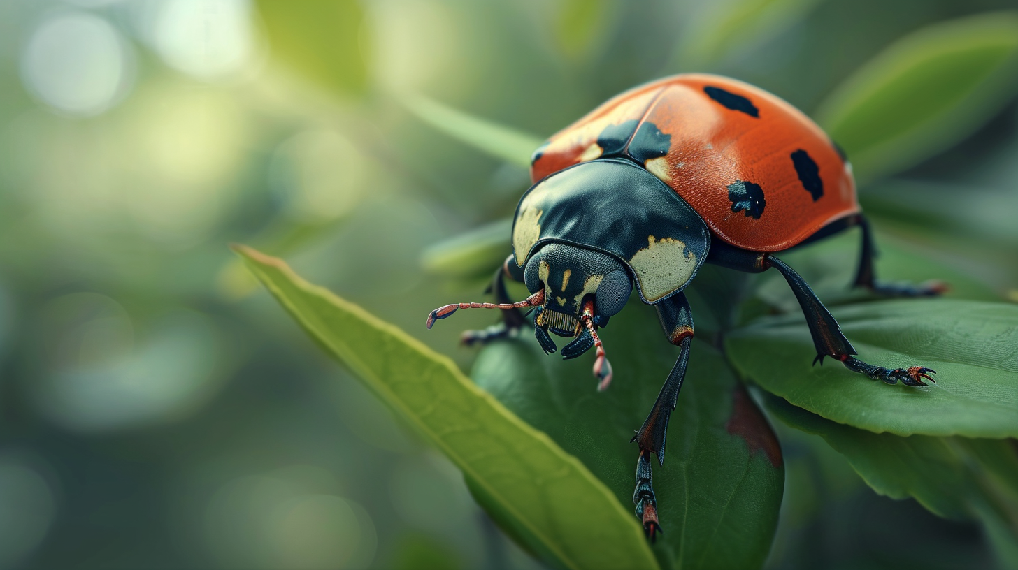 Bug lady in photorealistic style