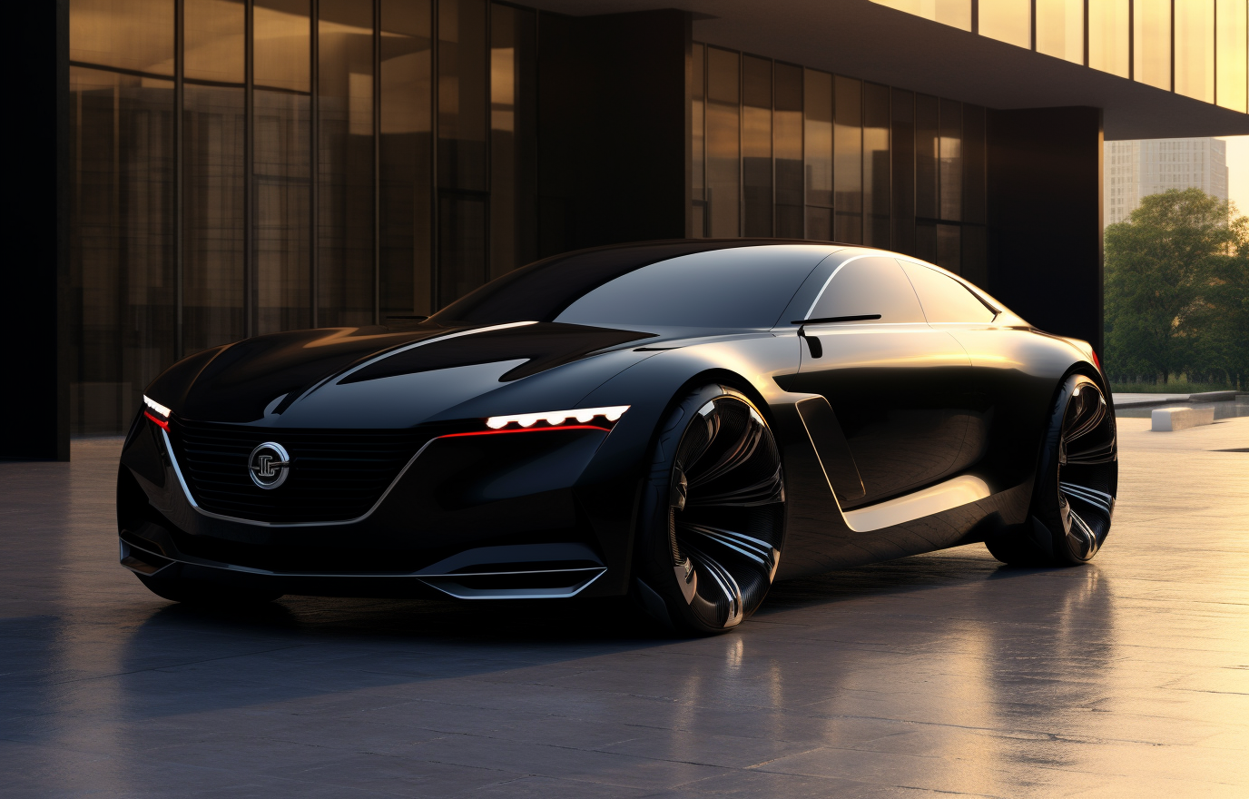 Stylish Buick Grand National Concept Sedan