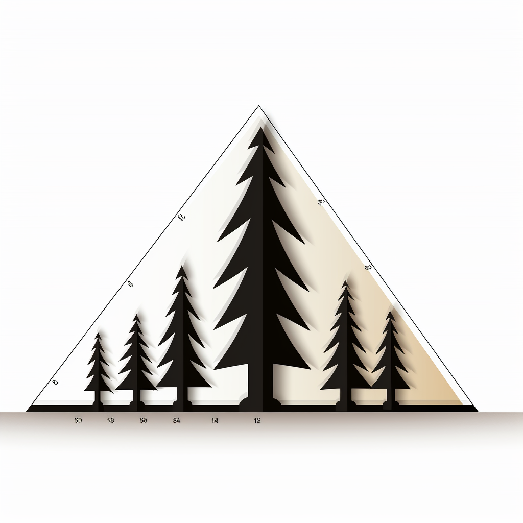 measurement of building or tree height with shadow