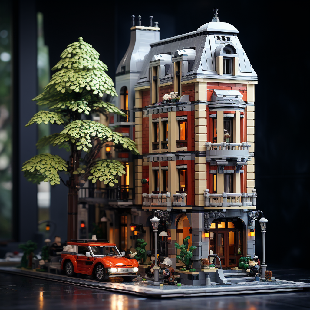 Detailed and Beautiful Lego Building Set