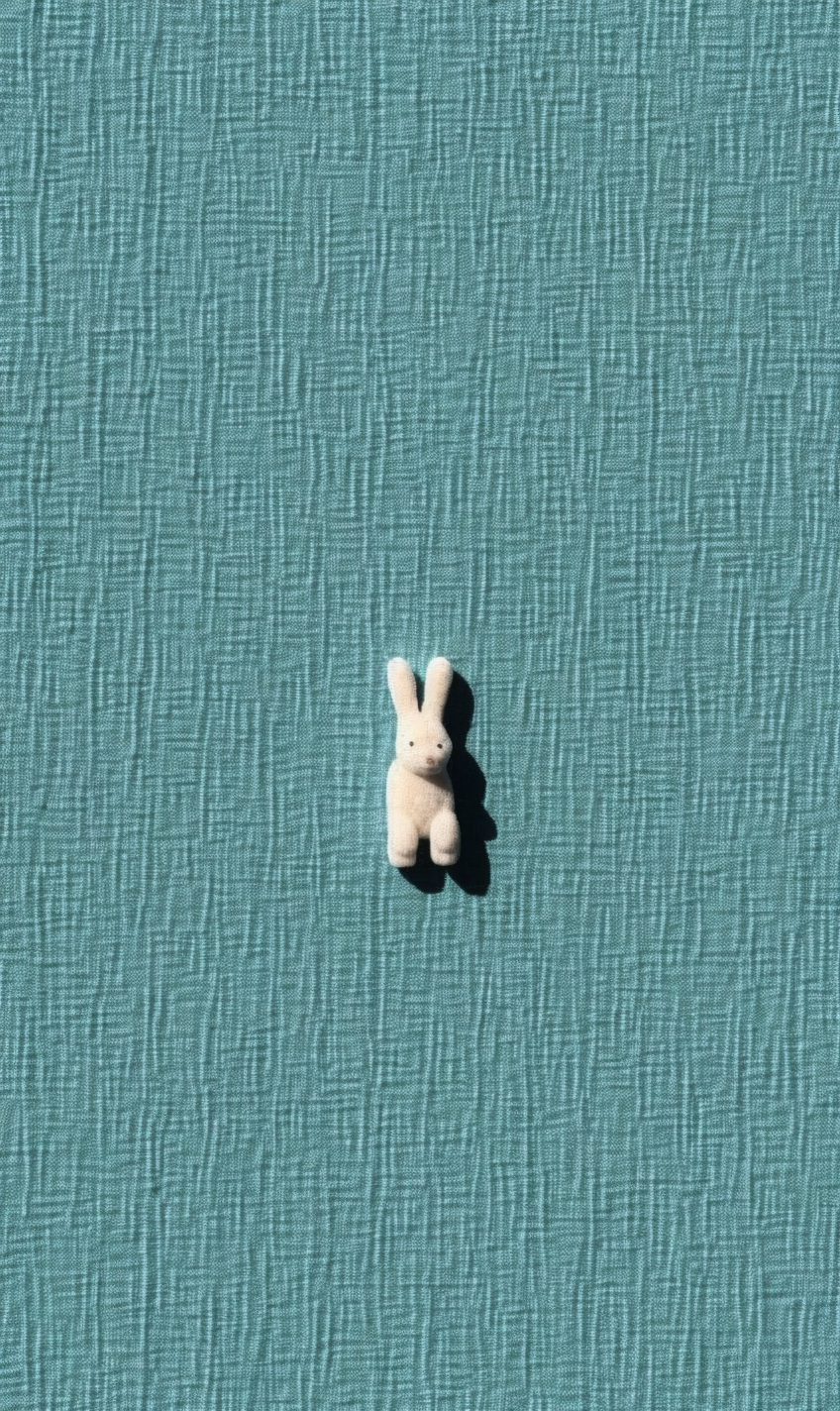 Cute bunnies flying in the sky