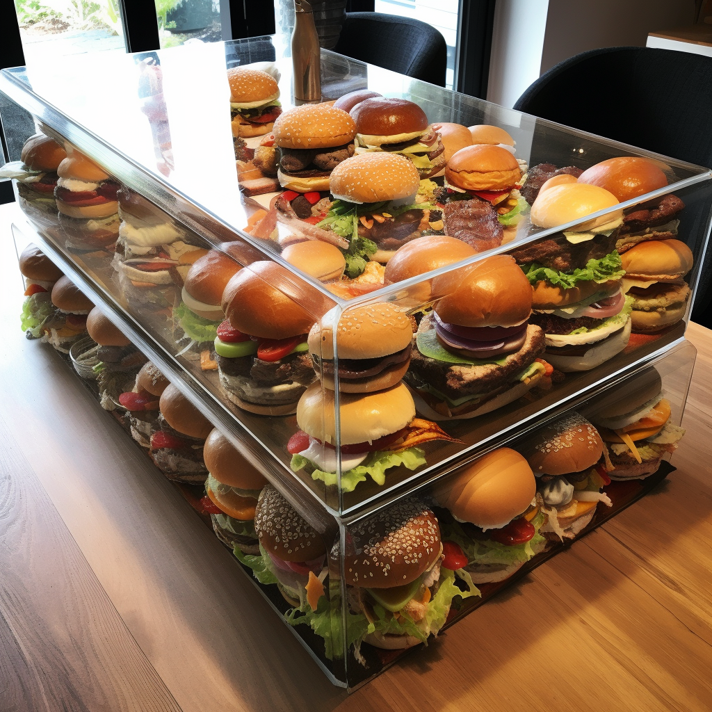 Variety of 20 scrumptious burgers