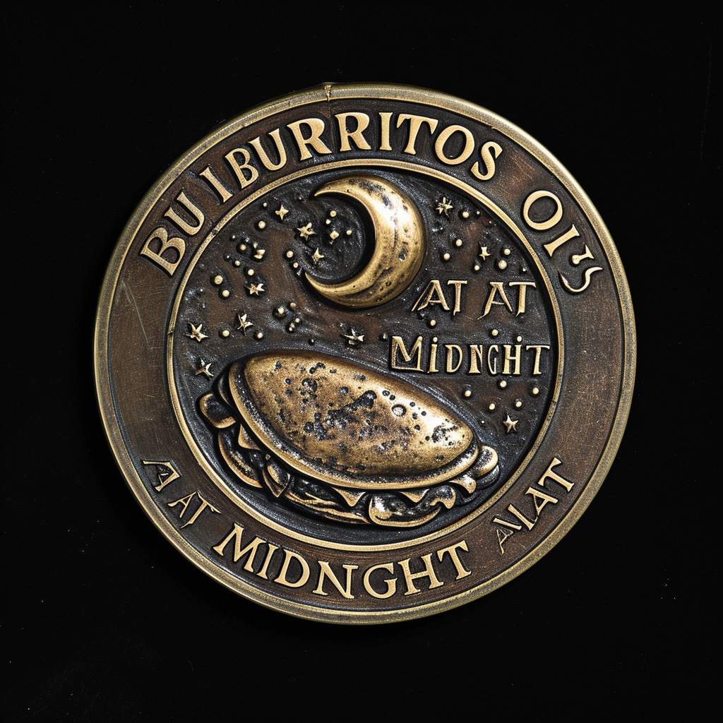 Burrito and Moon Engraving