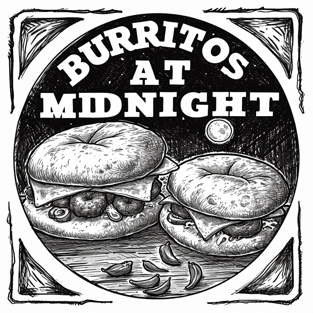 Burrito Moon Logo Design