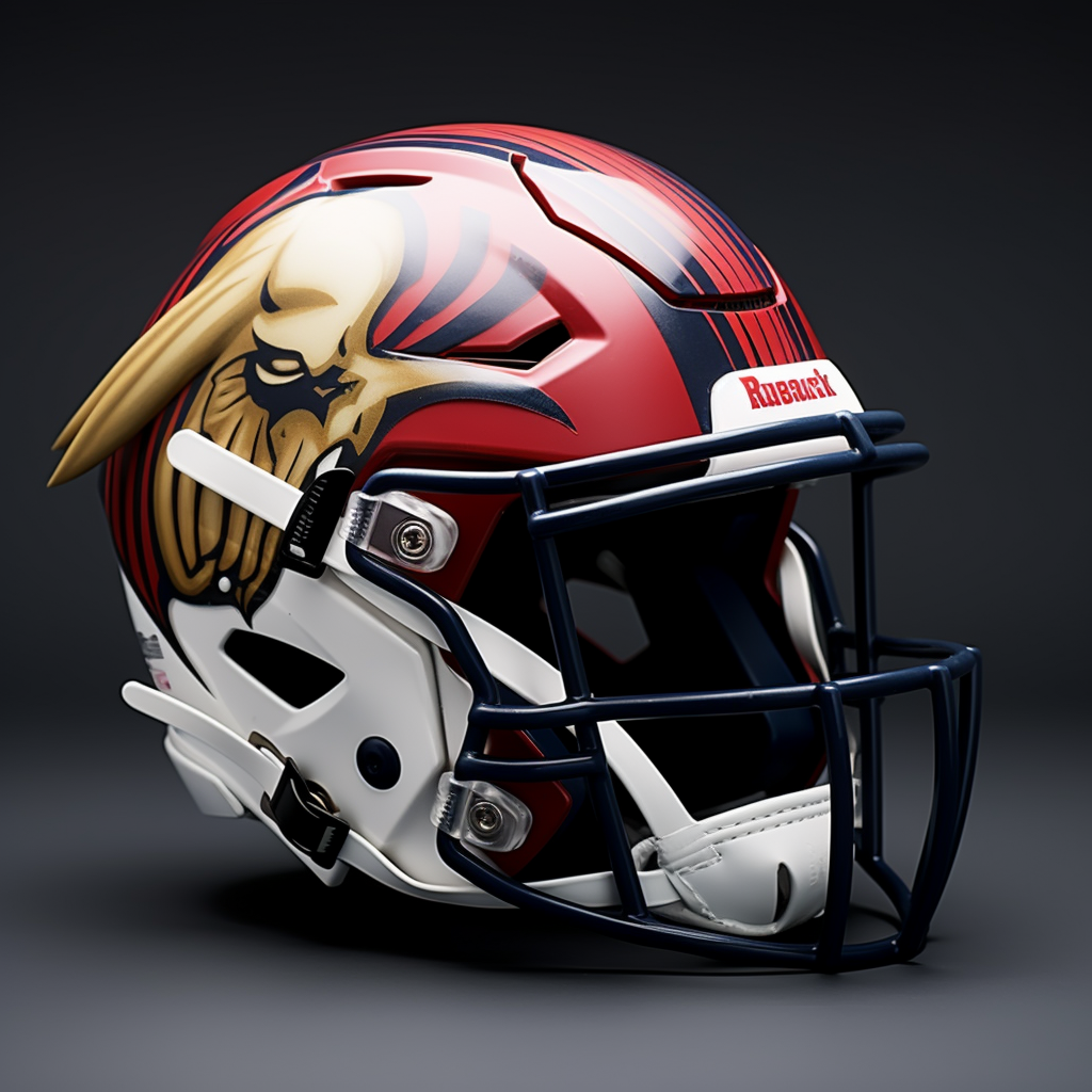 Japanese-inspired Burrow in Laws team helmet