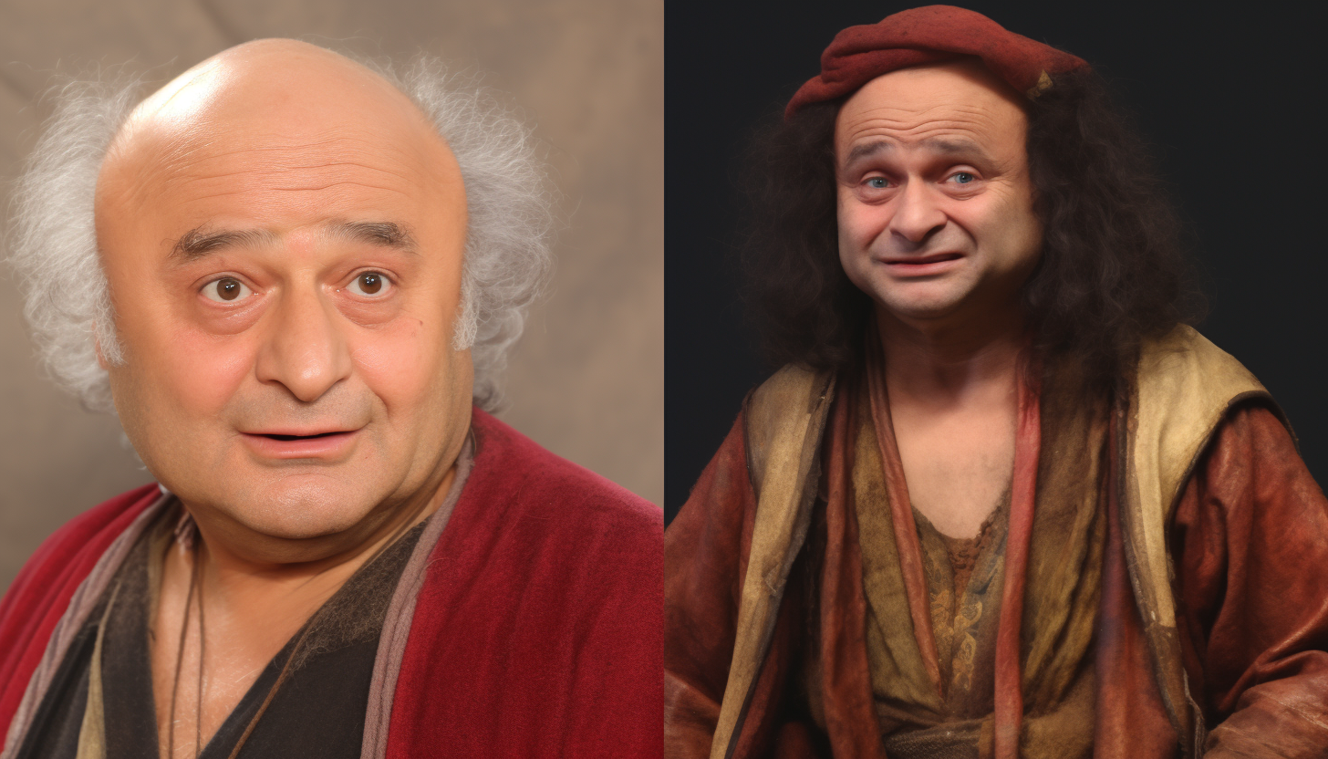 Burt Young as Paulie, Medieval Beggar