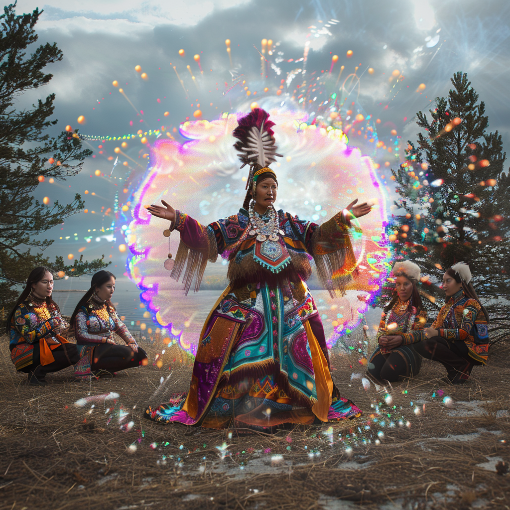 Buryat Shamaness Lake Baikal Siberia