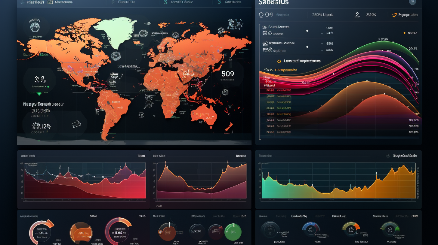 Simple business project management dashboard