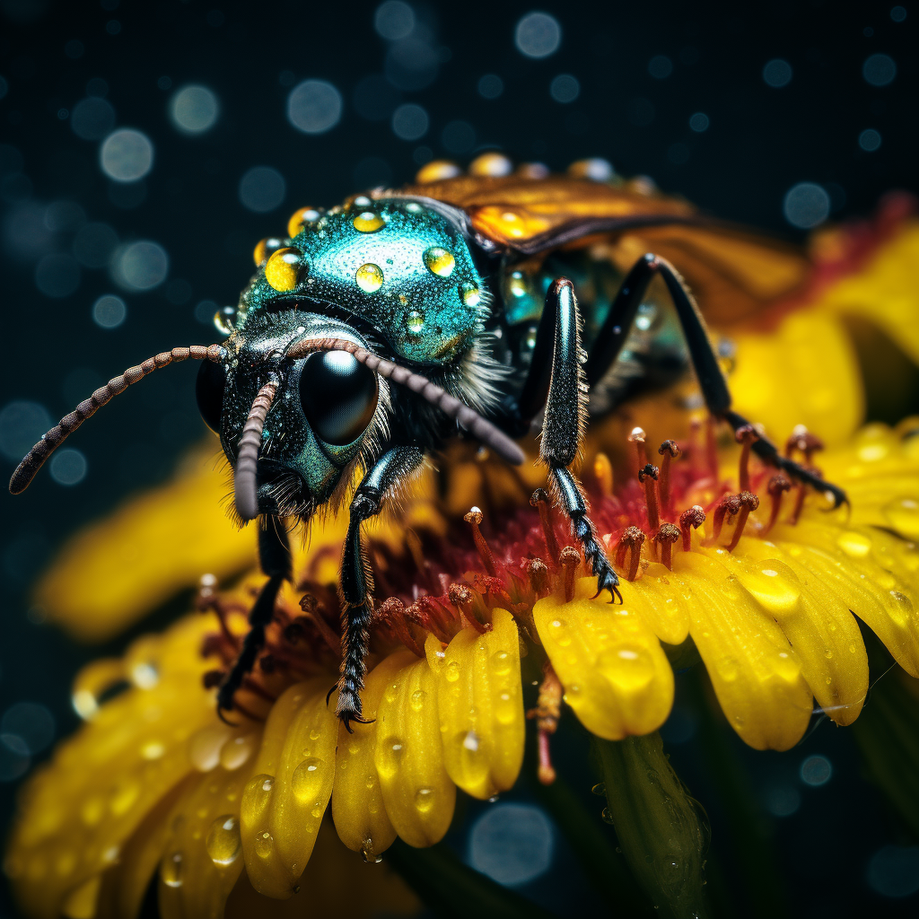 Beautiful butterfly drinking nectar from flower.