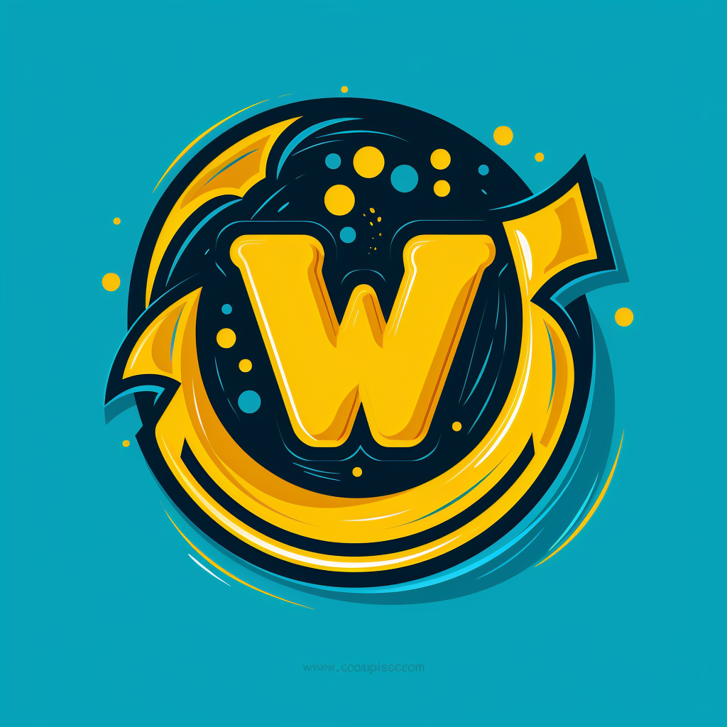 Simple Logo Design with C and W