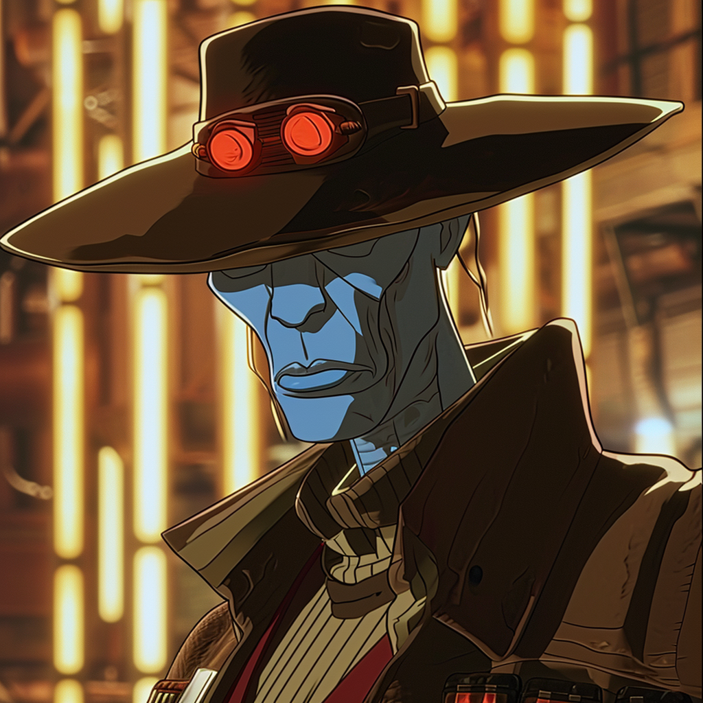 Cad Bane retro animation