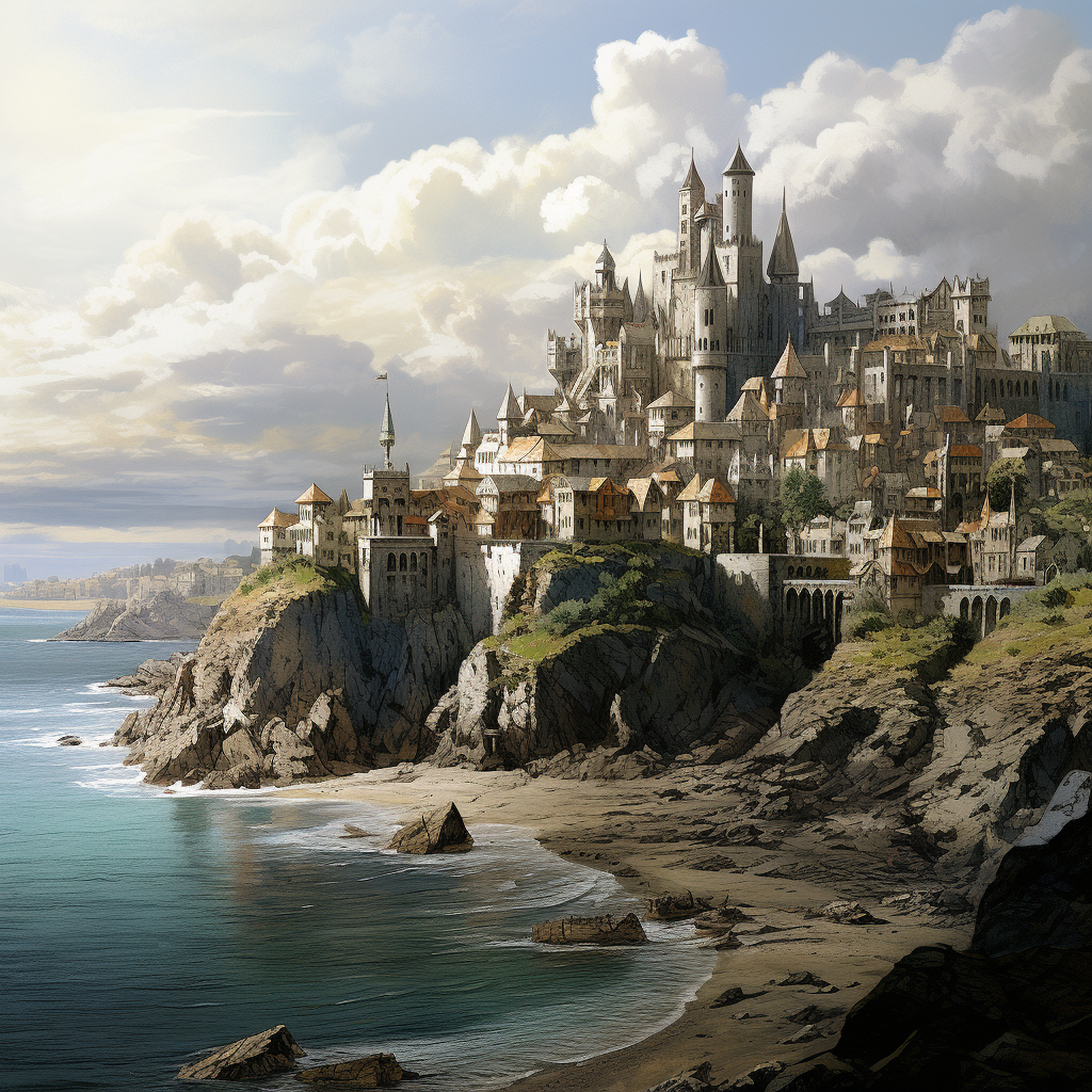 Stunning view of Cair Paravel