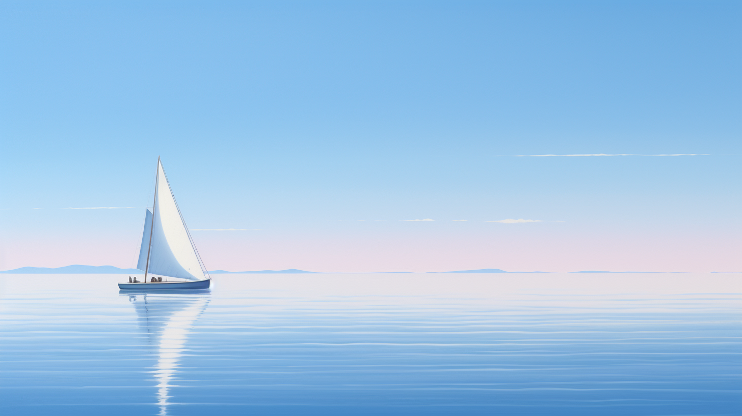 Sailboat on Calm Water