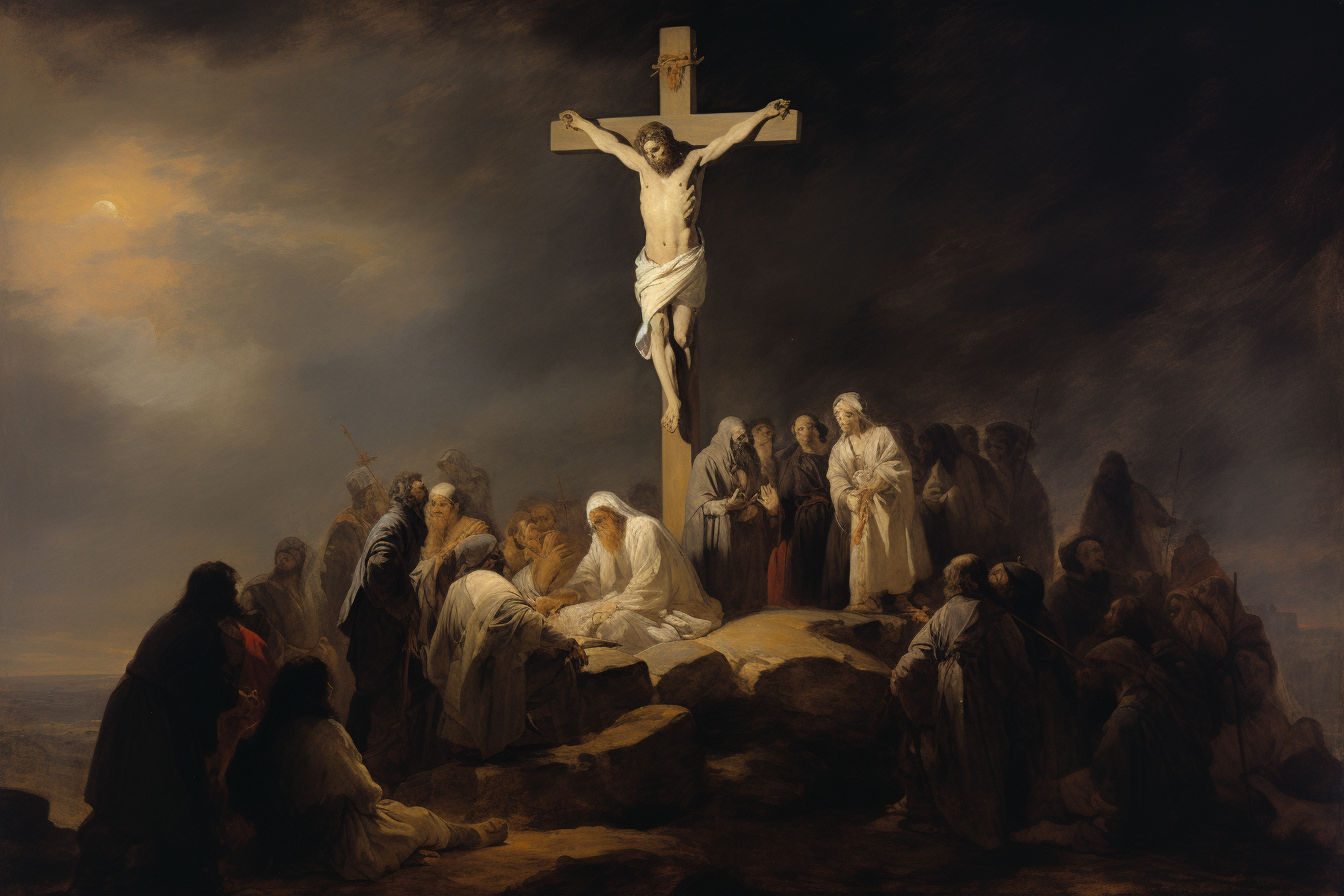 Goya's Calvary Painting: Eerie and Powerful