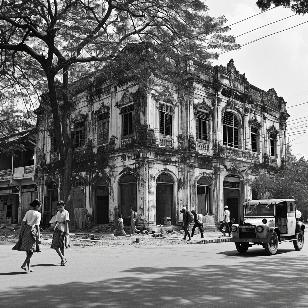 A stunning view of Cambodia's capital city