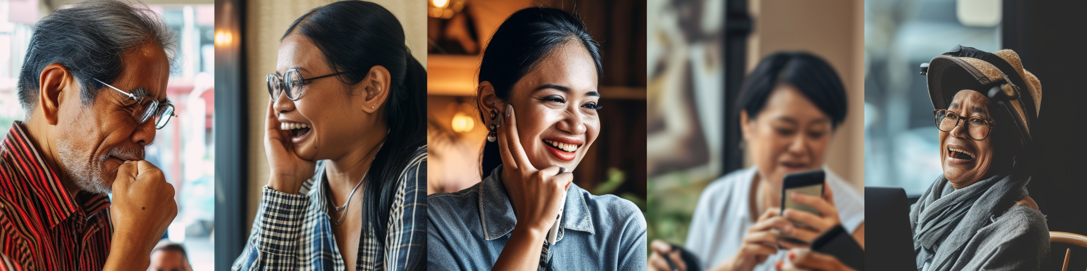 Cambodian People Communicating Intensively