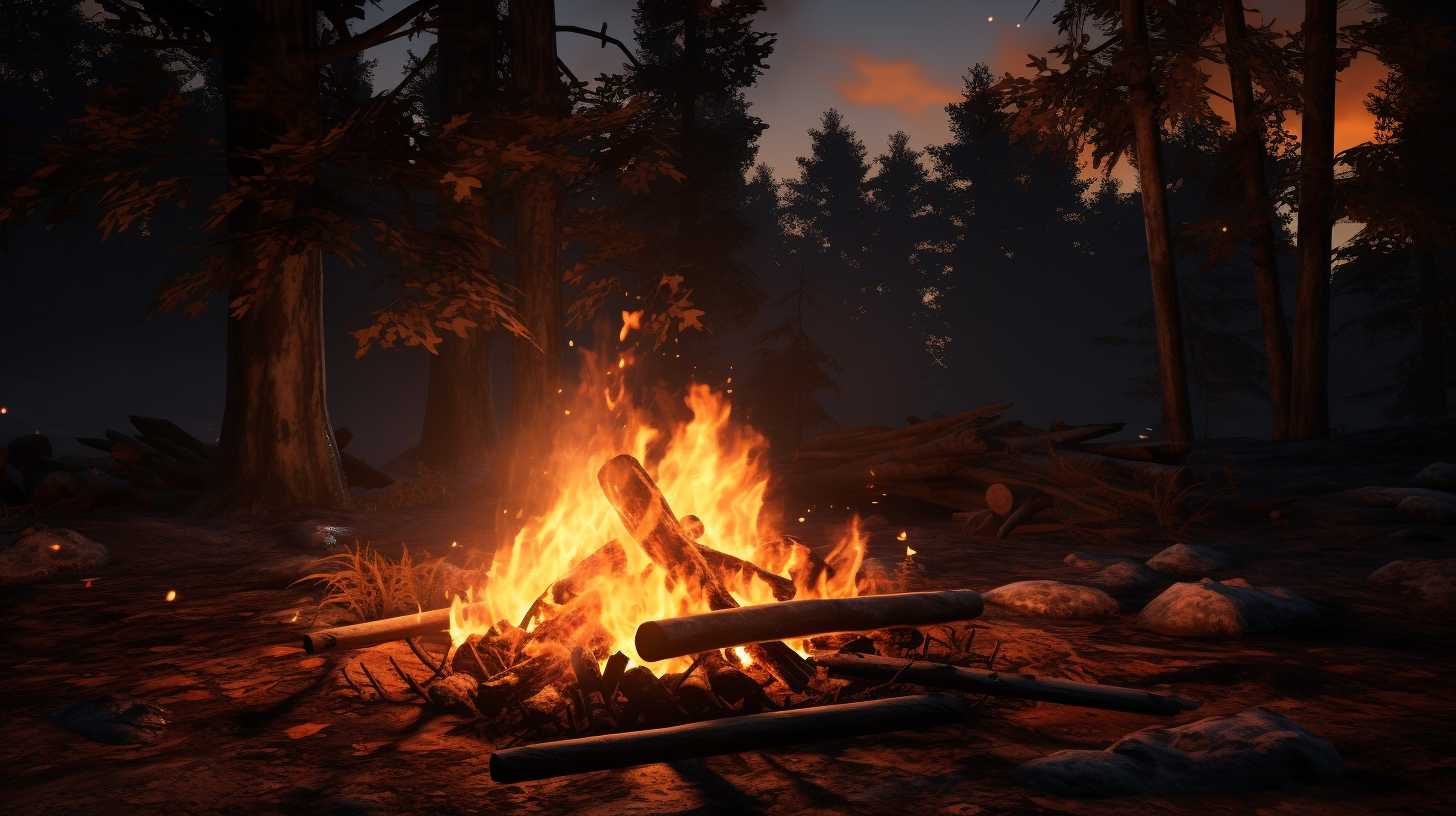 Realistic Campfire in Unreal Engine 5