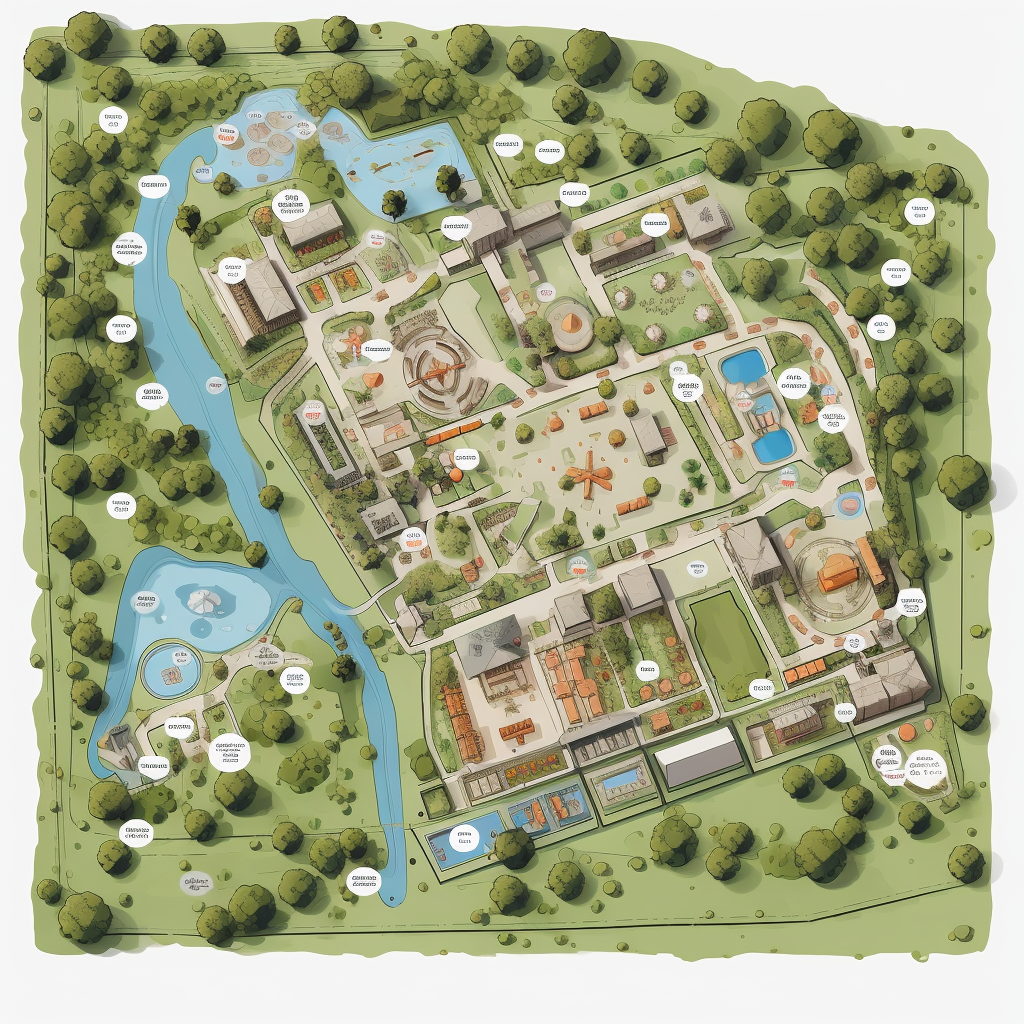 Camping layout Paradise City Festival Brussels