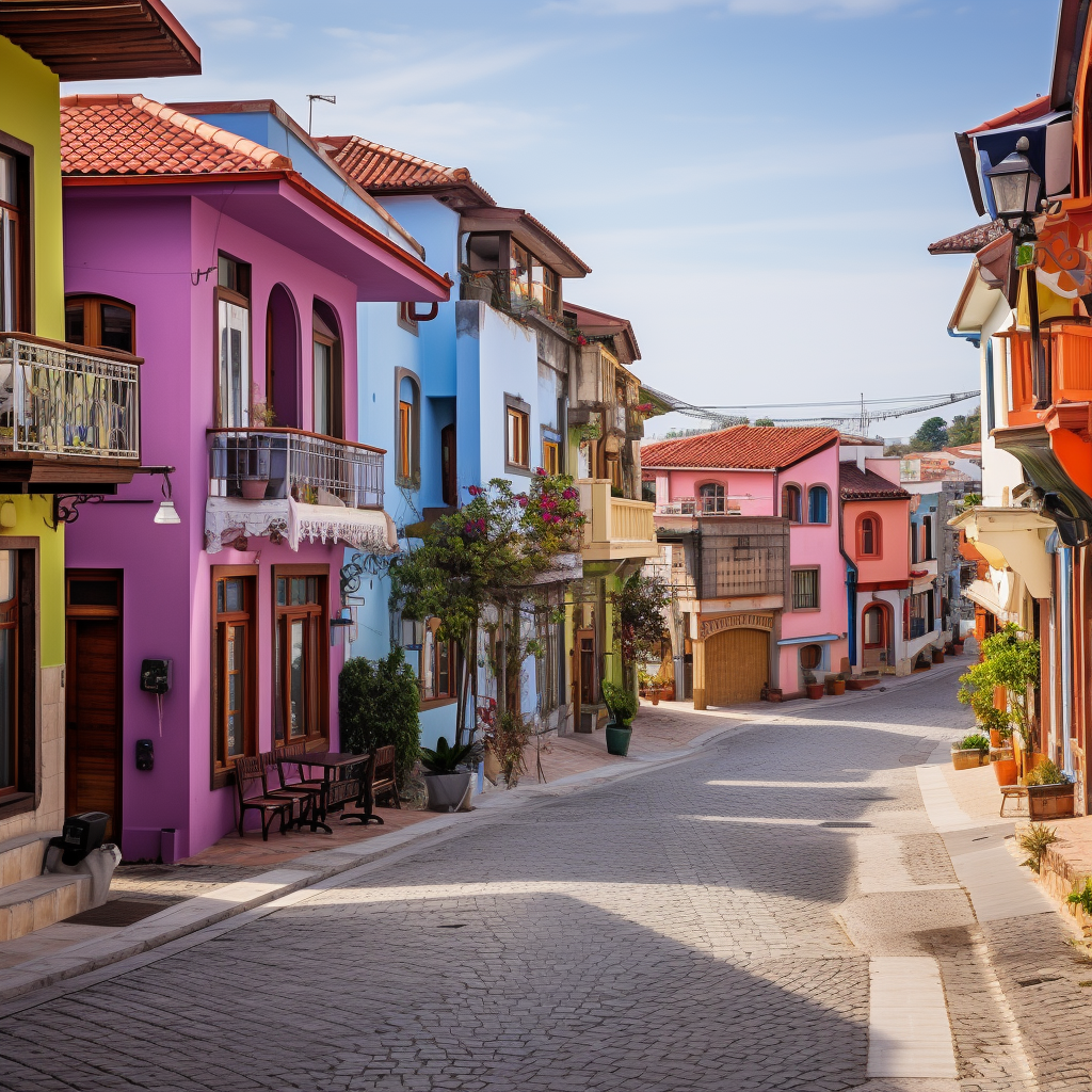 Beautiful view of Çanakkale cityscape