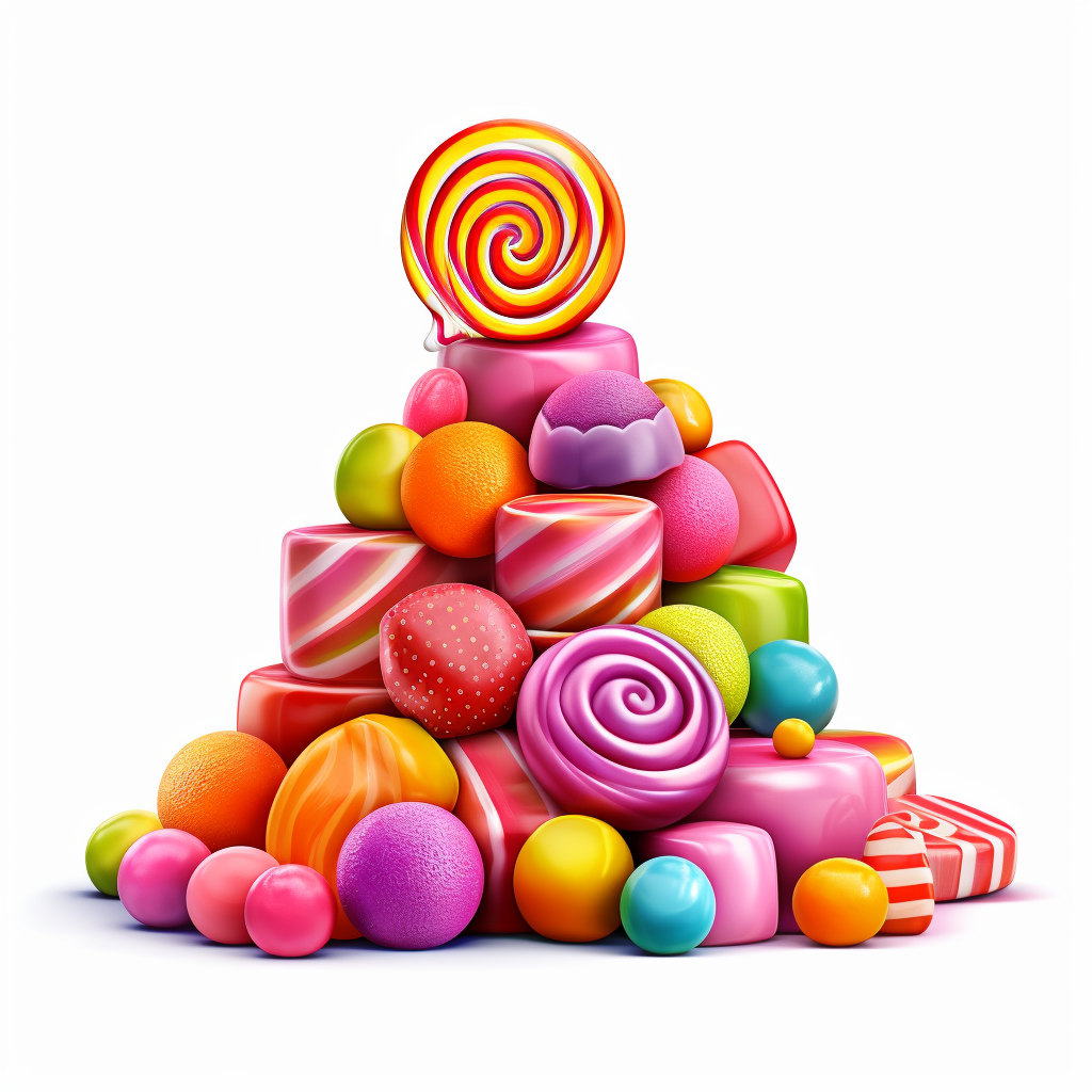 Colorful candy clipart